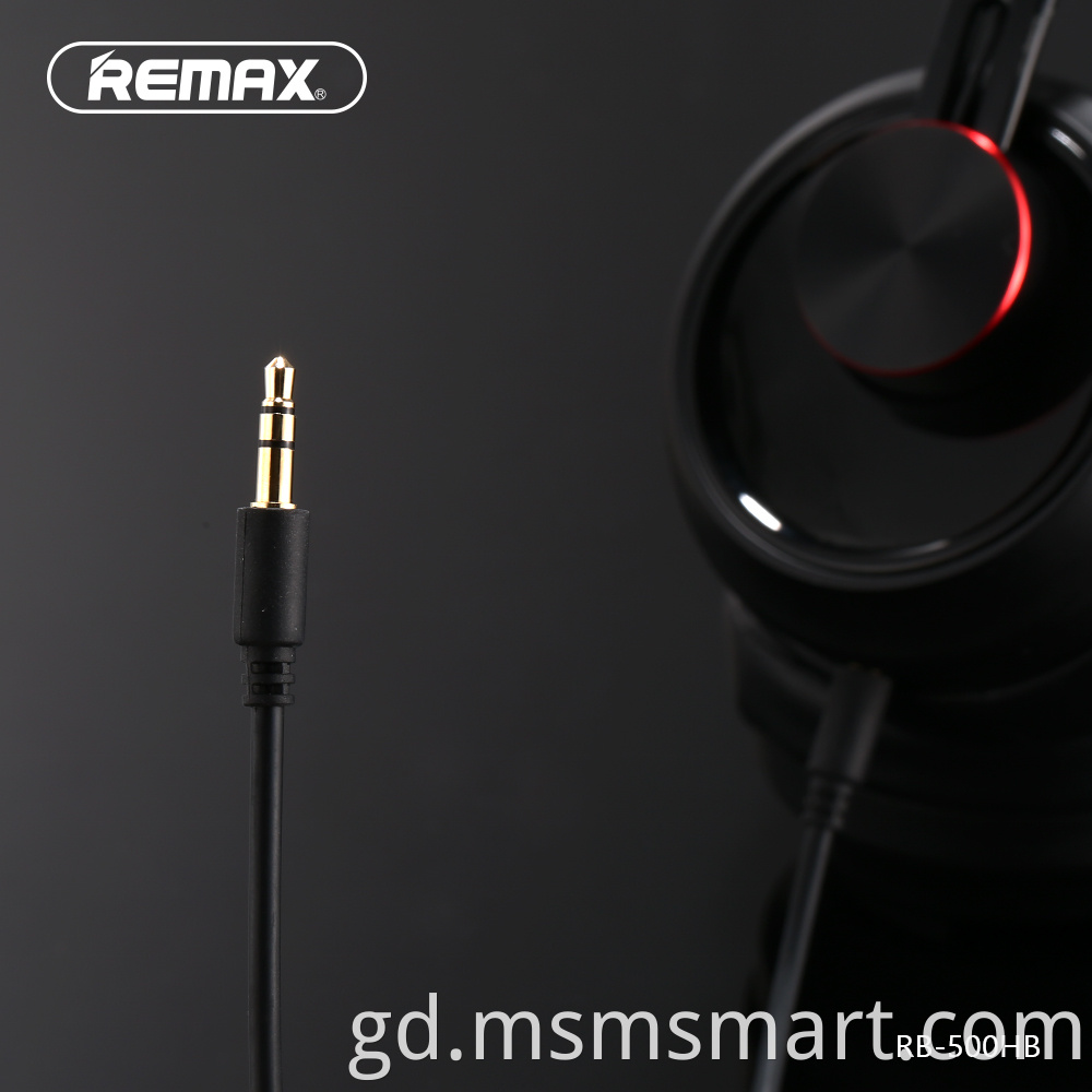 Remax 2021 fuaim reic dìreach factaraidh as ùire a ’cur dheth headset stereo bluetooth